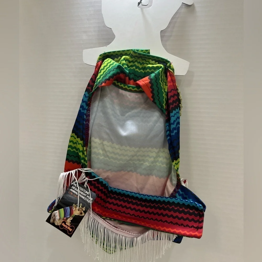 Multicolor Pet Costume
